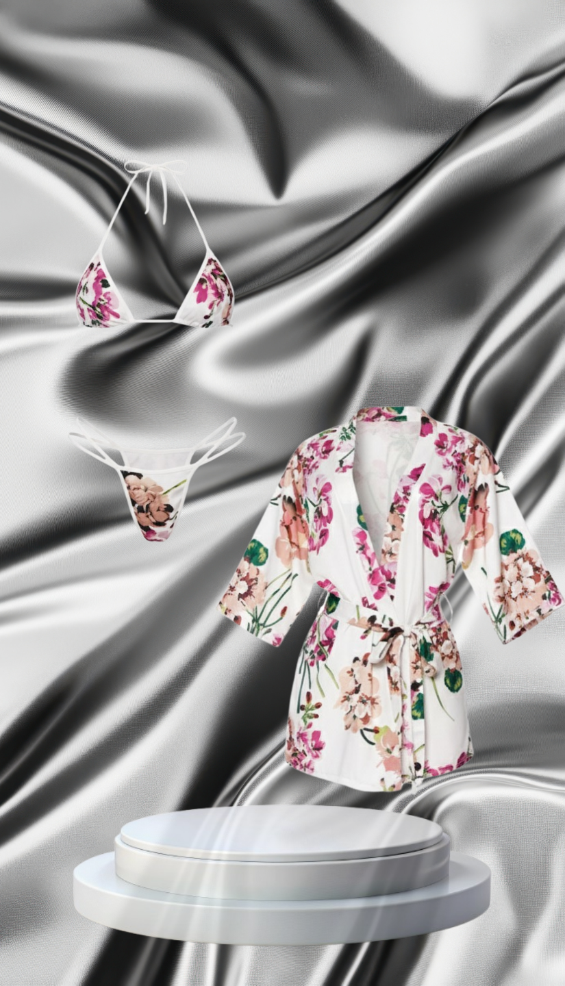 Botanical Robe Set